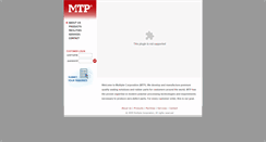 Desktop Screenshot of mtpcorp.com